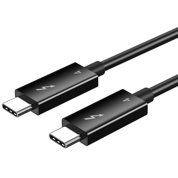 Фото - Кабель синхронизации данных Cabletime Thunderbolt 4 Type-C - Type-C 100W, 20V/ 5A 1m (CT40H)