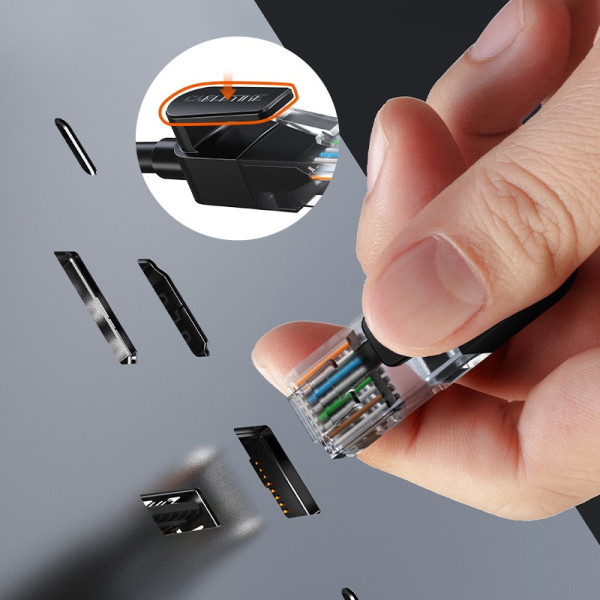 Фото - Кабель патч-корд Cabletime Cat6 UTP 2 м Black (CN60L)