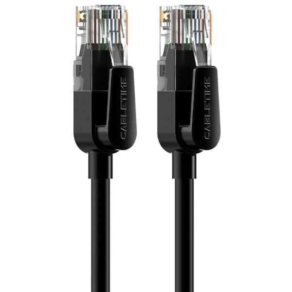 Фото - Кабель патч-корд Cabletime Cat6 UTP 2 м Black (CN60L) Фото - Кабель патч-корд Cabletime Cat6 UTP 2 м Black (CN60L)