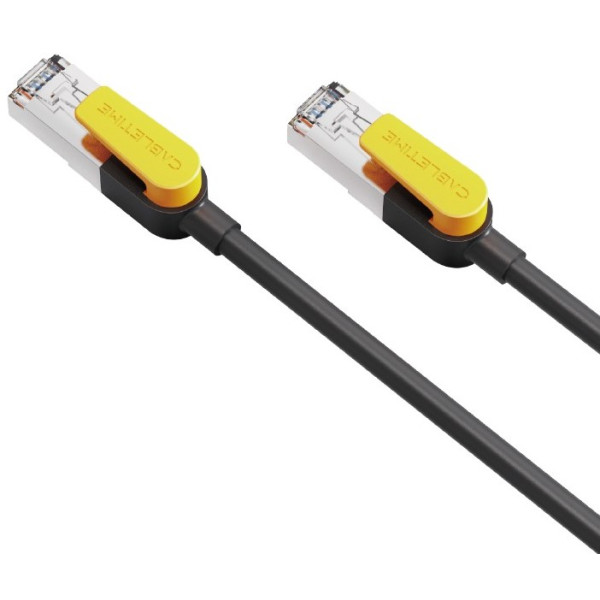 Фото - Кабель патч-корд Cabletime Cat7 FTP 8m Black (CN70R)