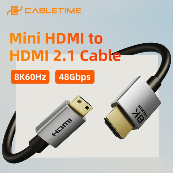 Фото - Кабель HDMI Cabletime HDMI (M) 8K/60Hz 3m (CH15N)