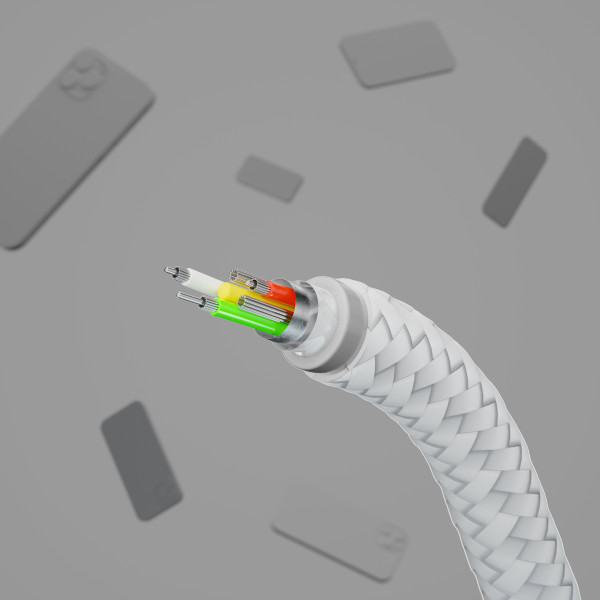 Фото - Кабель синхронизации данных Belkin USB-A - Lightning 1 м White (CAA010BT1MWH)