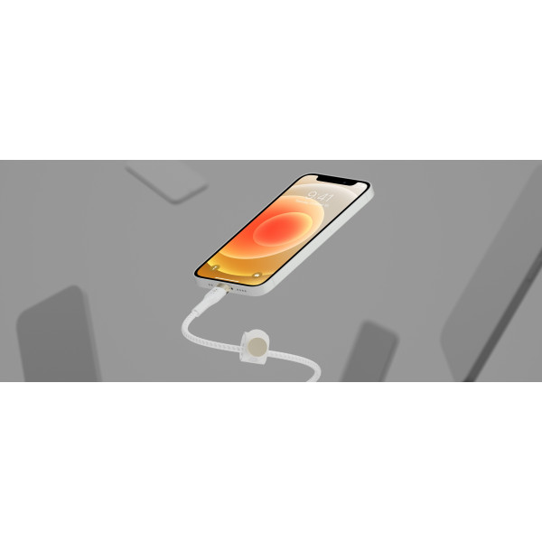 Фото - Кабель синхронизации данных Belkin USB-A - Lightning 1 м White (CAA010BT1MWH)