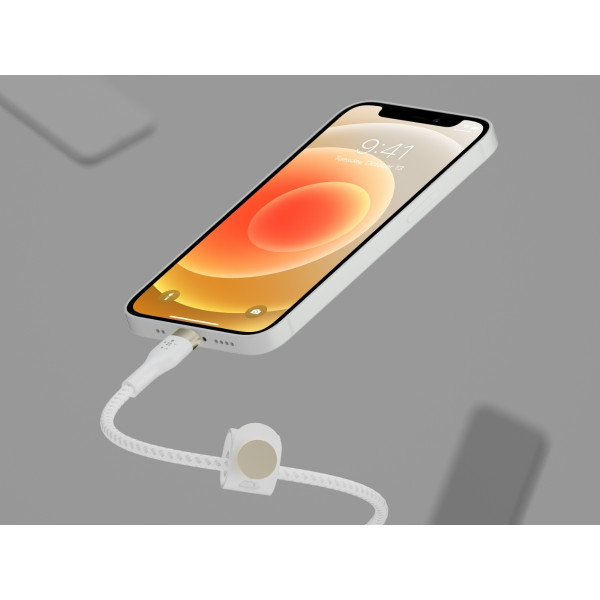 Фото - Кабель синхронизации данных Belkin USB-A - Lightning 1 м White (CAA010BT1MWH)