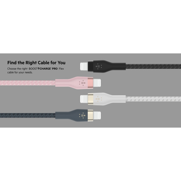 Фото - Кабель синхронизации данных Belkin USB-A - Lightning 1 м White (CAA010BT1MWH)