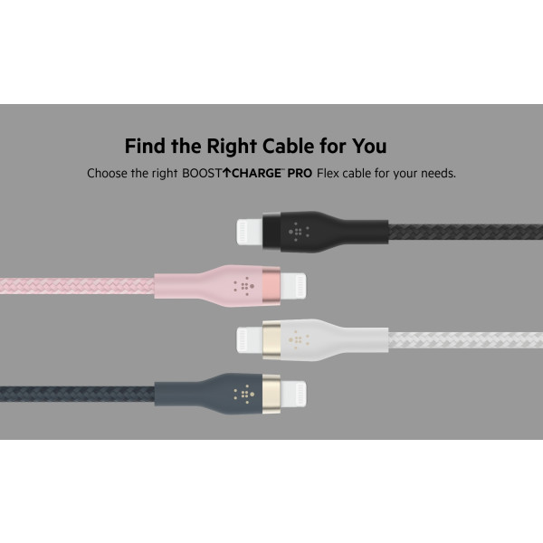 Фото - Кабель синхронизации данных Belkin USB-A - Lightning 1 м White (CAA010BT1MWH)