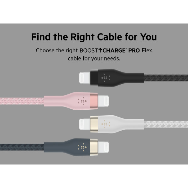 Фото - Кабель синхронизации данных Belkin USB-A - Lightning 1 м White (CAA010BT1MWH)