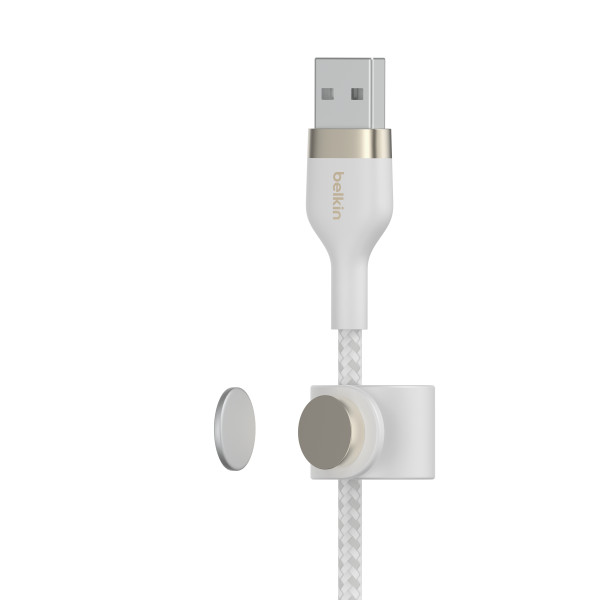 Фото - Кабель синхронизации данных Belkin USB-A - Lightning 1 м White (CAA010BT1MWH)