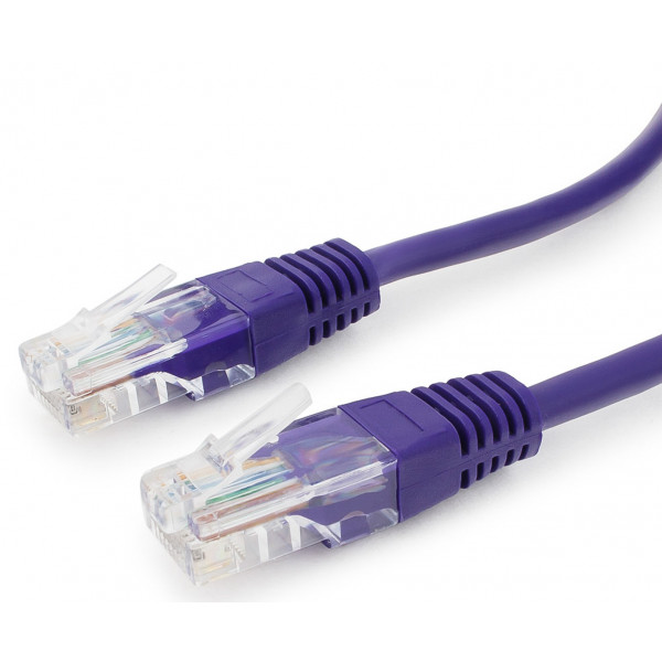 Фото - Кабель патч-корд Cablexpert CAT5e UTP 2 м Violet (PP12-2M/V)