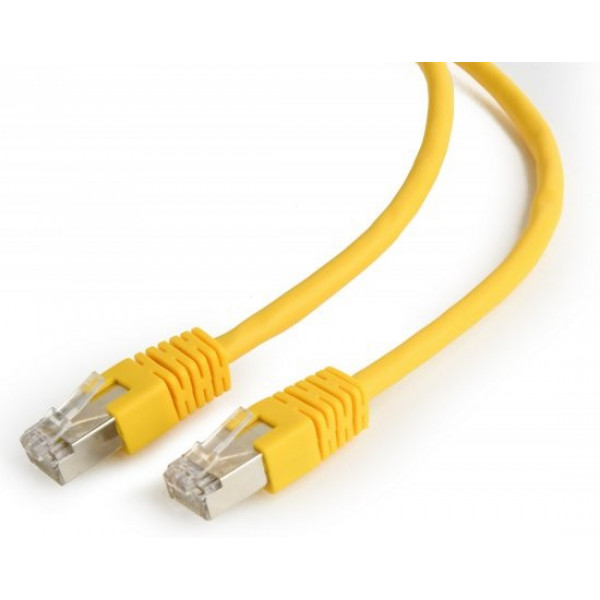 Фото - Кабель патч-корд Cablexpert FTP (PP6-0.25M/Y) 50u 0.25м Yellow