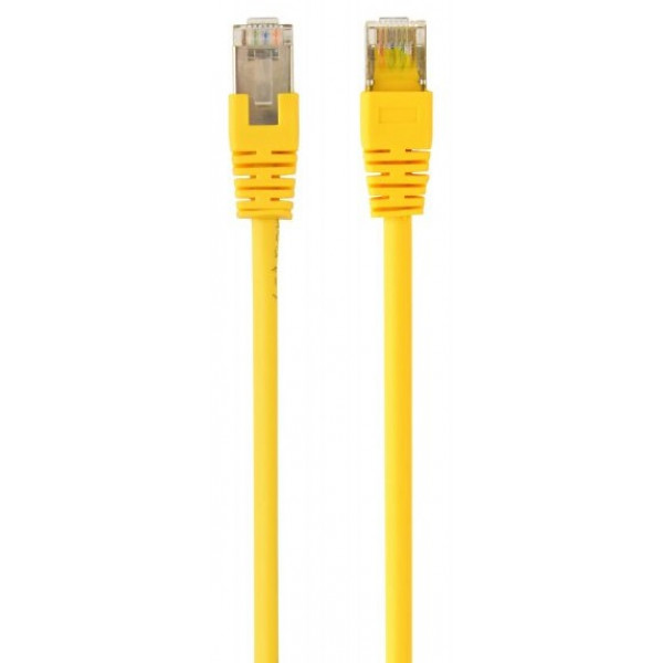 Фото - Кабель патч-корд Cablexpert FTP (PP6-0.25M/Y) 50u 0.25м Yellow