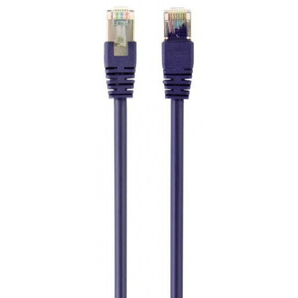 Фото - Кабель патч-корд Cablexpert FTP (PP6-1M/V) 50u 1 м Violet