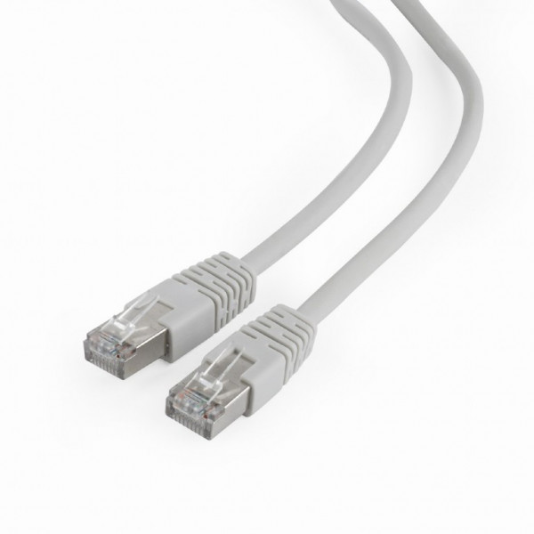 Фото - Кабель патч-корд Cablexpert PP6-0.5M FTP 0.5 м Gray
