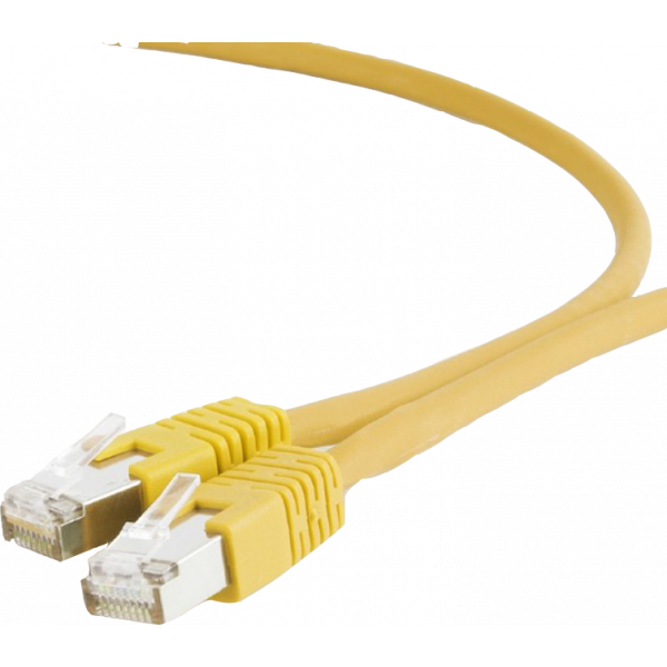 Фото - Кабель патч-корд Cablexpert S/FTP (PP6A-LSZHCU-Y-0.5M) 50u 0.5m Yellow Фото - Кабель патч-корд Cablexpert S/FTP (PP6A-LSZHCU-Y-0.5M) 50u 0.5m Yellow