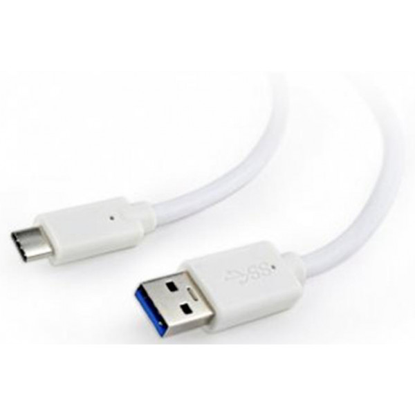 Фото - Кабель синхронизации данных Cablexpert USB 3.0 Type-A - USB Type-C 1.8m White (CCP-USB3-AMCM-6-W) Фото - Кабель синхронизации данных Cablexpert USB 3.0 Type-A - USB Type-C 1.8m White (CCP-USB3-AMCM-6-W)