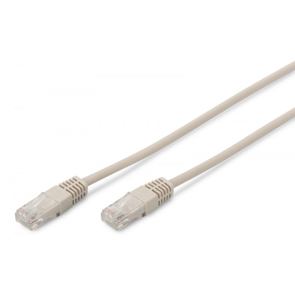 Фото - Кабель патч-корд Cablexpert UTP (PP12-0.25M) 50u 0.25m Grey