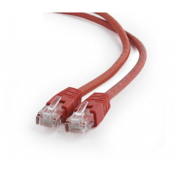 Фото - Кабель патч-корд Cablexpert UTP (PP6U-3M/R) 50u  3 м Red