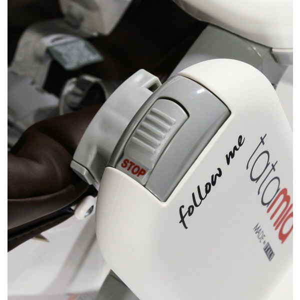 Фото - Стульчик-качалка для кормления Peg-Perego Tatamia Follow Me Cacao (коричневый)