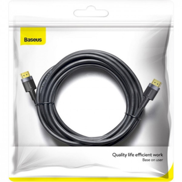Фото - Кабель HDMI Baseus M-M Cafule 4K 5 m (CADKLF-H01)
