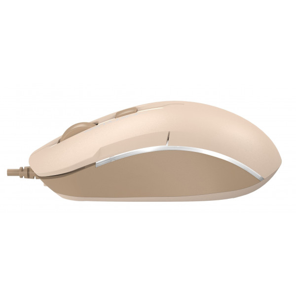 Фото - Мышь проводная A4tech Fstyler FM26 Cafe Latte