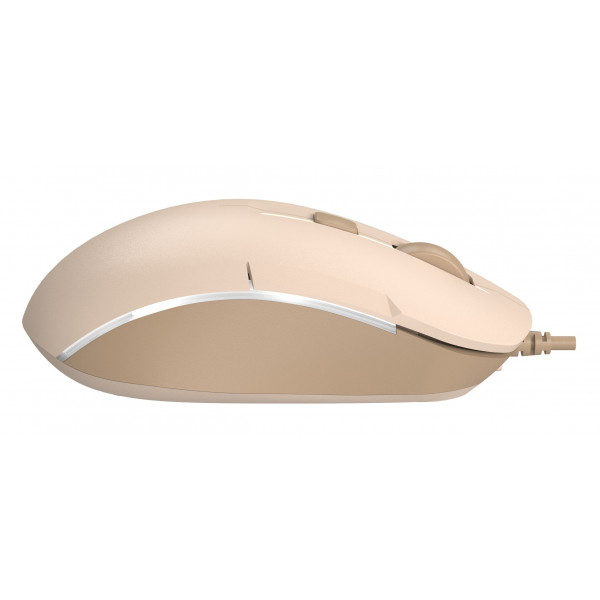 Фото - Мышь проводная A4tech Fstyler FM26 Cafe Latte