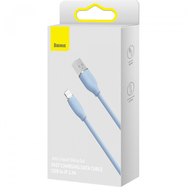 Фото - Кабель синхронизации данных Baseus USB 2.0 AM-Lightning M 2m (CAGD000103)