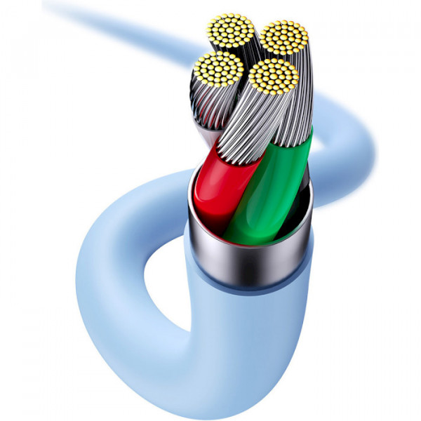 Фото - Кабель синхронизации данных Baseus USB 2.0 AM-Lightning M 2m (CAGD000103)