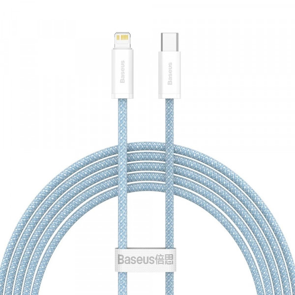 Фото - Кабель синхронизации данных Baseus Dynamic Series Fast Charging Data Cable Type-C to iP 20W 2m Blue (CALD000103)