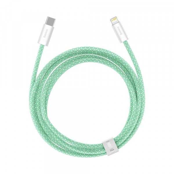 Фото - Кабель синхронизации данных Baseus Dynamic Series Fast Charging Data Cable Type-C to iP 20W 2m Green (CALD000106)