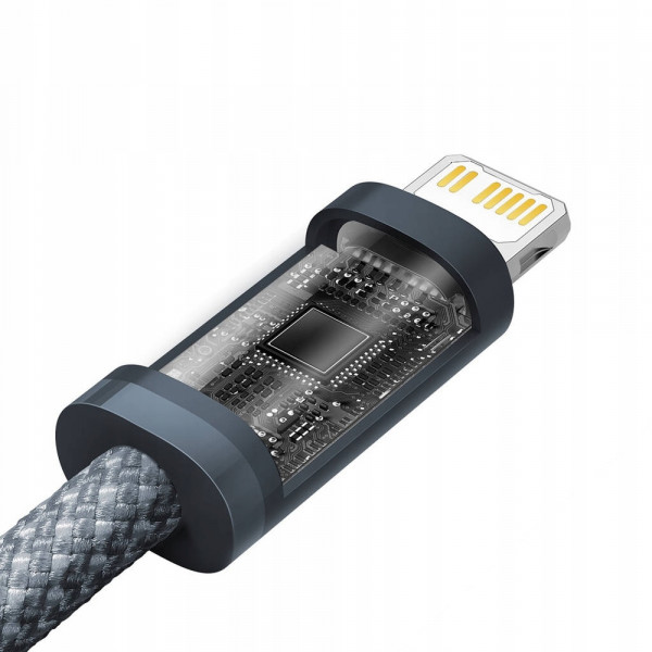 Фото - Кабель синхронизации данных Baseus Type-C to Lightning 20W 1m Gray (CALD000016)
