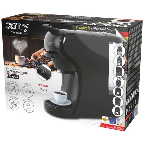 Фото - Кофеварка капсульная Camry CR4414 Black