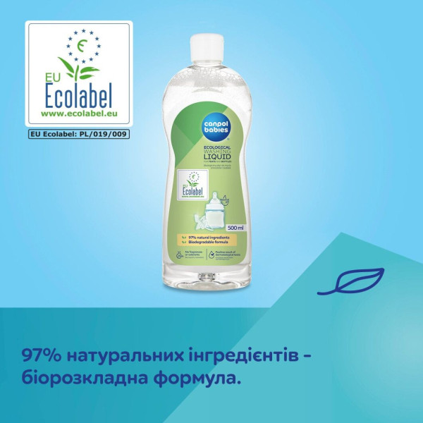 Фото - Средство для ручного мытья посуды Canpol babies 500 мл (1/500)