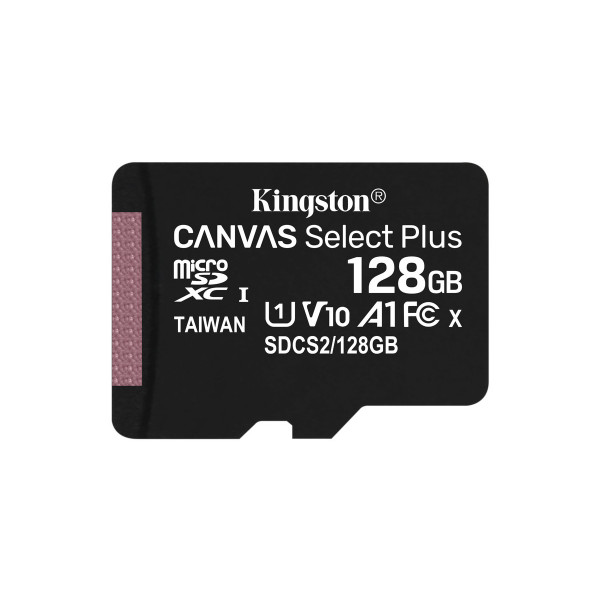 Фото - Карта памяти Kingston microSDXC 128GB Canvas Select Plus 100R A1 C10 (SDCS2/128GBSP)