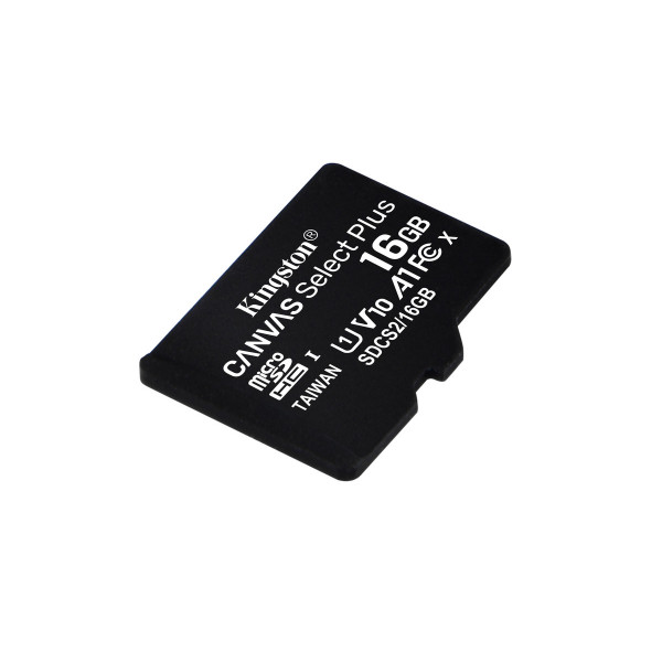 Фото - Карта памяти Kingston microSDHC 16GB Canvas Select Plus 100R A1 C10 (SDCS2/16GBSP)