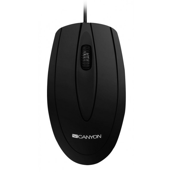 Фото - Мышь проводная Canyon CNE-CMS1 Black USB Фото - Мышь проводная Canyon CNE-CMS1 Black USB