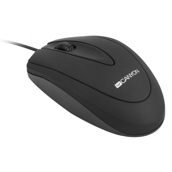 Фото - Мышь проводная Canyon CNE-CMS1 Black USB