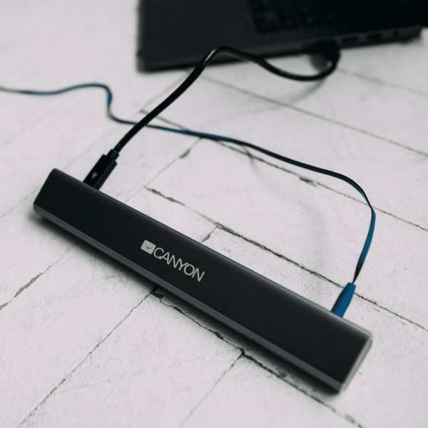 Фото - Хаб USB Canyon CNS-TDS06DG Gray