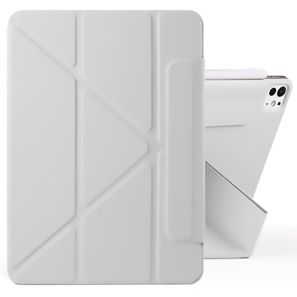 Фото - Чехол для планшета BeCover Ultra Slim Origami Magnetic с креплением Apple iPad Pro 11" M4 2024 Gray (712962)