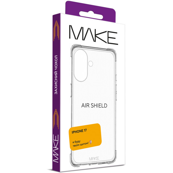 Фото - Чехол для смартфона MAKE AirShield for Apple iPhone 17 (MCAS-AI17)