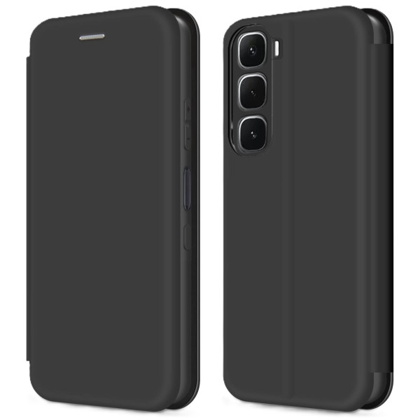 Фото - Чехол для смартфона MAKE Flip for Infinix Hot 60i, Black (MCP-IH60I)