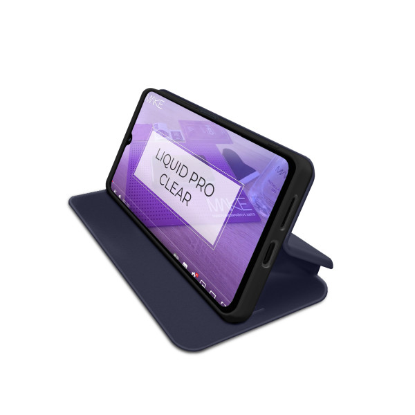 Фото - Чехол для смартфона MAKE Flip for Samsung A17, Blue Dark (MCP-SA17BL)