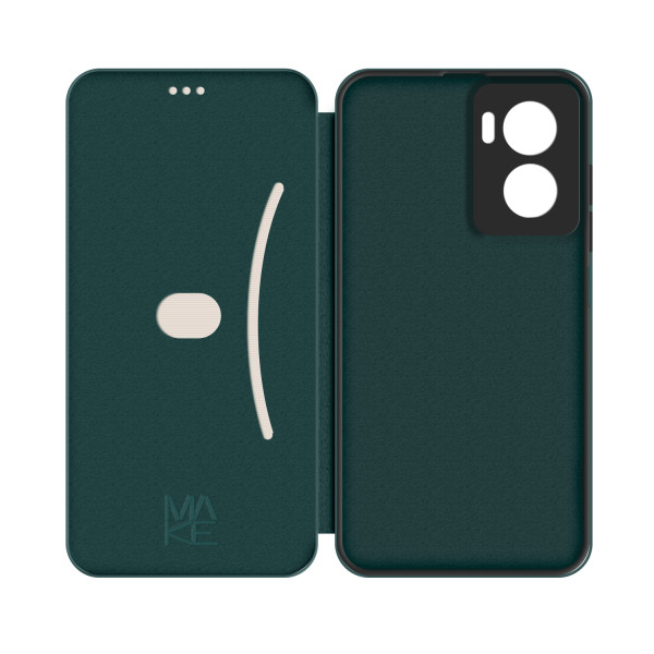 Фото - Чехол для смартфона MAKE Motorola G05/E15 Flip Forest Green (MCP-MG05/E15FG)