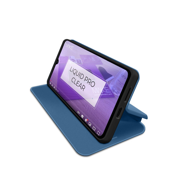 Фото - Чехол для смартфона MAKE Flip for Samsung A17, Light Blue (MCP-SA17LB)