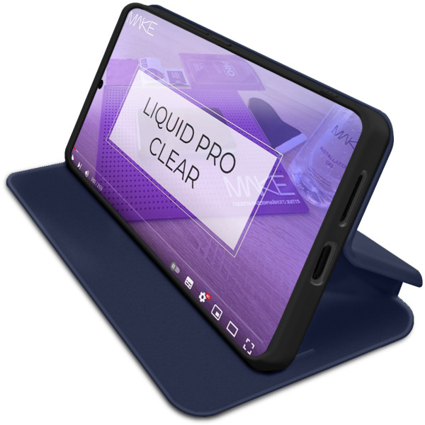 Фото - Чехол для смартфона MAKE Flip for Samsung S25 FE,  Navy (MCP-SS25FENV)