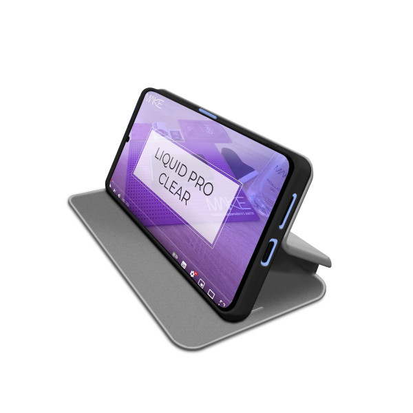 Фото - Чехол для смартфона MAKE Flip for Tecno Spark 40, Titanium Grey (MCP-TS40TG)