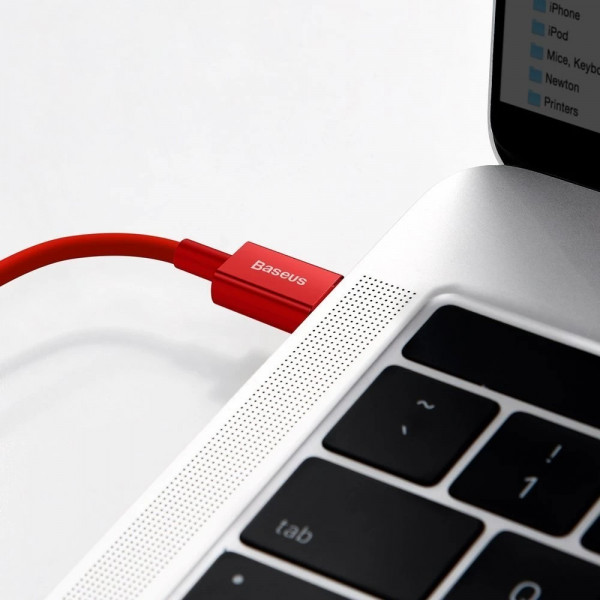 Фото - Кабель синхронизации данных Baseus Superior Series Fast Charging Type-C to Lightning PD 20W 2m Red (CATLYS-C09)