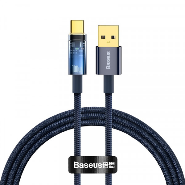 Фото - Кабель синхронизации данных Baseus USB 2.0 AM-Type-C M 2m (CATS000303)