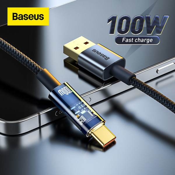 Фото - Кабель синхронизации данных Baseus USB 2.0 AM-Type-C M 2m (CATS000303)