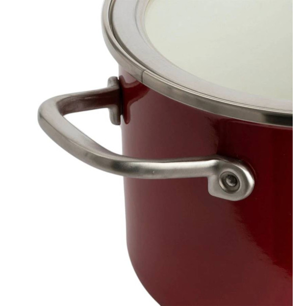 Фото - Набор посуды KitchenAid Steel Core 10 пр. 1,3/2/3,7/6 л (CC004921-001)