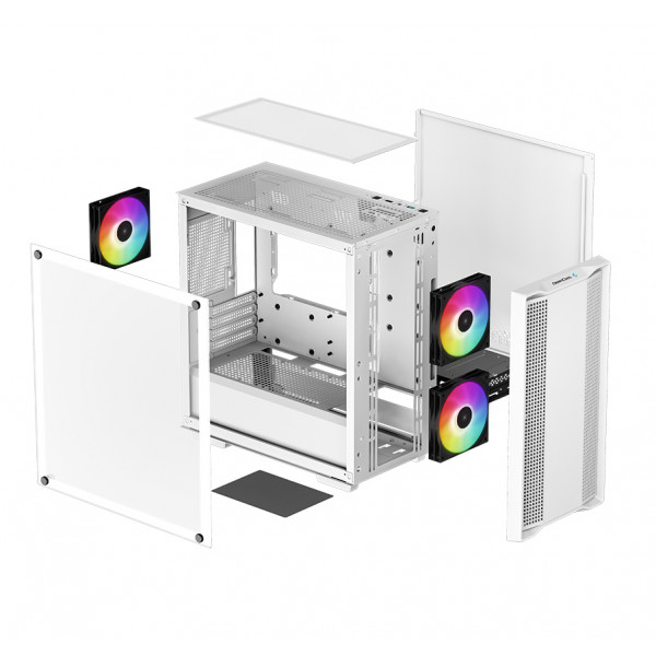 Фото - Корпус Deepcool CC360 WH ARGB (R-CC360-WHAPM3-G-1) без БП